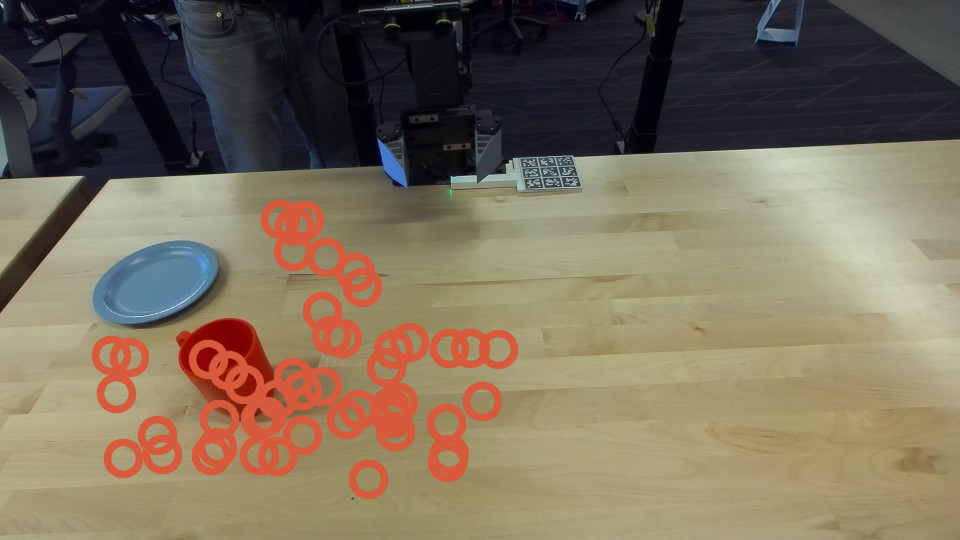 OOD object position — training distribution (left half)